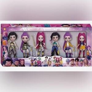 KPOP Demon Hunter Witch Group Star Figurines Girl Group